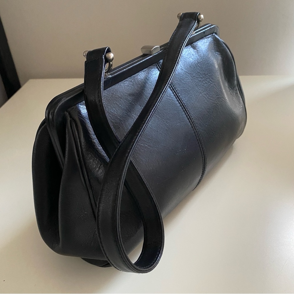 HOBO International Vintage Black Leather Handbag